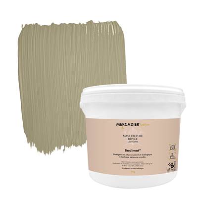 Badimat® - Couleur Artichaut - 5 Kg - Badigeon de chaux - Préteinté pâte pigmentaire