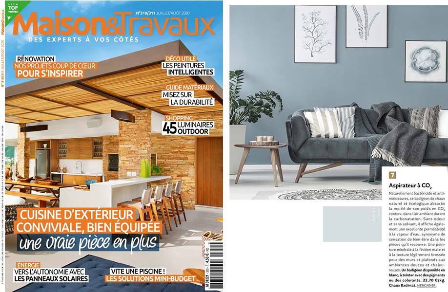 Magazine Maison&Travaux août 2020