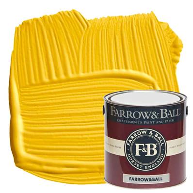 Farrow & Ball - Estate Eggshell - Peinture Satinée - 218 Yellow Ground - 2,5 Litres