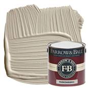 Farrow & Ball - Modern Emulsion - Peinture Lavable - 242 Pavilion Gray - 2,5 Litres