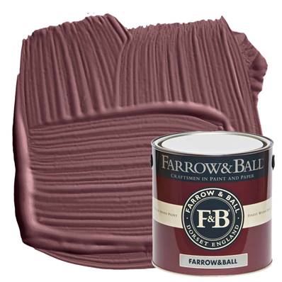 Farrow & Ball - Modern Eggshell - Peinture Sol - 297 Preference Red - 2,5 Litres