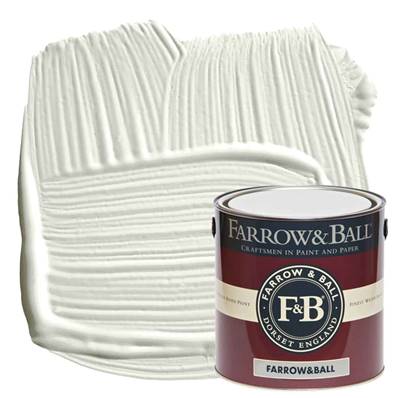Farrow & Ball - Modern Emulsion - Peinture Lavable - 2006 Great White - 2,5 Litres