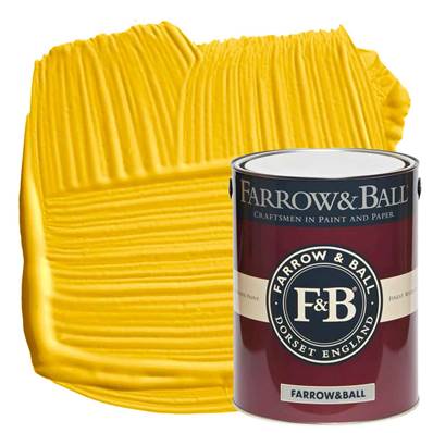 Farrow & Ball - Estate Eggshell - Peinture Satinée - 218 Yellow Ground - 5 Litres