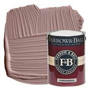 Farrow & Ball - Modern Eggshell - Peinture Sol - 295 Sulking Room Pink - 5 Litres