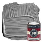 Farrow & Ball - Estate Eggshell - Peinture Satinée - 276 Mole's Breath - 750 ml