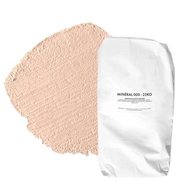Enduit Chaux Naturelle Les 3 Matons-Minéral 000 Teinté Pigments(Int/Ext) - Bougnette - 25 Kg