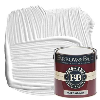 Farrow & Ball - Estate Eggshell - Peinture Satinée - 239 Wimborne White - 2,5 Litres