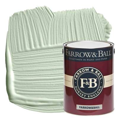 Farrow & Ball - Estate Eggshell - Peinture Satinée - 204 Pale Powder - 5 Litres