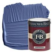 Farrow & Ball - Modern Eggshell - Peinture Sol - 220 Pitch Blue - 5 Litres
