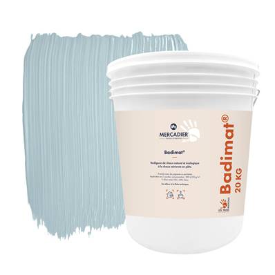 Badigeon Chaux Naturelle Les 3 Matons - Badimat Teinté Pigments (Intérieur) - Sartine - 20 Kg