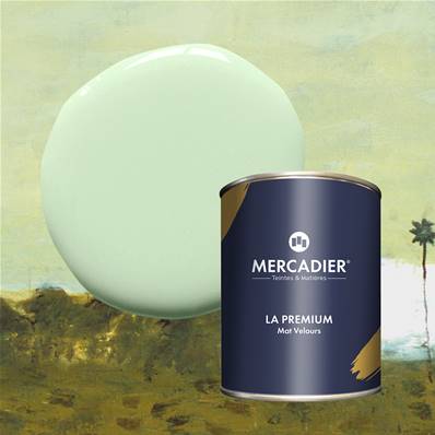 Peinture Mercadier - La Premium - Maison Levy - Amande - 1 Litre