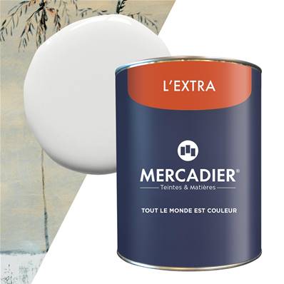 Peinture Mercadier - L'Extra - Maison Levy - Blanc de Toile - 1 Litre