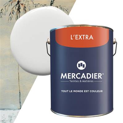 Peinture Mercadier - L'Extra - Maison Levy - Blanc de Toile - 2,5 Litres