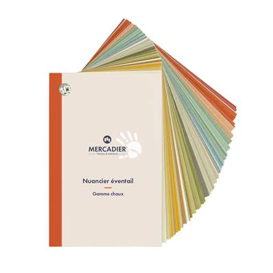 Nuancier éventail  A6 