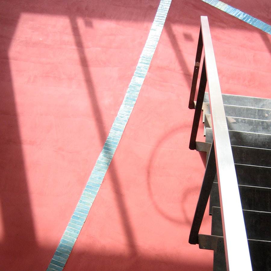 Mercadier - Béton Ciré - Kit Sol ou Escalier Pièce à Vivre - Support Poreux Lisse Tino Rosso - 4,3m²