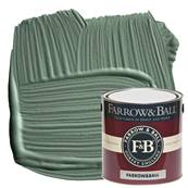 Farrow & Ball - Estate Eggshell - Peinture Satinée - 47 Green Smoke - 2,5 Litres