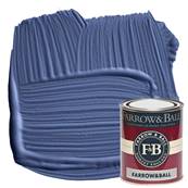 Farrow & Ball - Exterior Eggshell - Peinture Extérieur - 220 Pitch Blue - 750 ml