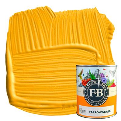 Farrow & Ball - Modern Eggshell - Peinture Sol - NHM W76 Dutch Orange - 750 ml