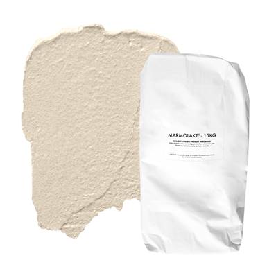 Enduit Chaux Naturelle Les 3 Matons-Marmolakt Teinté Pigments (Int/Ext) -Boumian -15 Kg