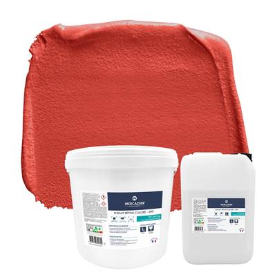 Béton Ciré - Enduit Béton Coloré - Petra - 29,5kg (Kit Poudre + Liant)
