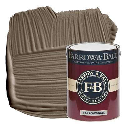 Farrow & Ball - Estate Eggshell - Peinture Satinée - 290 Salon Drab - 5 Litres