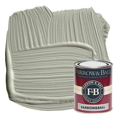 Farrow & Ball - Estate Eggshell - Peinture Satinée - 265 Manor House Gray - 750 ml