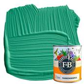 Farrow & Ball - Modern Eggshell - Peinture Sol - NHM W50 Verdigris Green - 750 ml