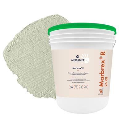 Enduit Chaux Naturelle Les 3 Matons - MarbrexR Teinté Pigment (Int/Ext) - Zou - 25 Kg