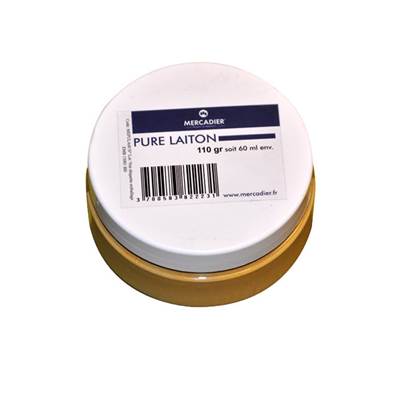 PURE Laiton 60ml env. 110gr jusquà 0,3 m² - Mercadier