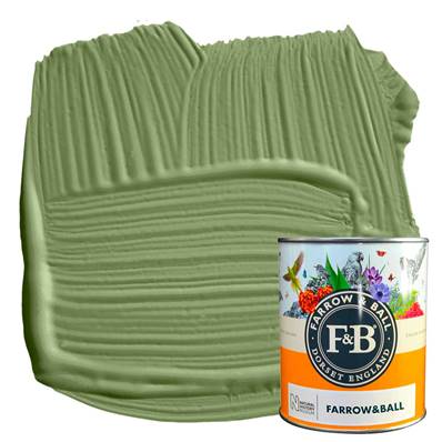 Farrow & Ball - Modern Eggshell - Peinture Sol - NHM W56 Sap Green - 750 ml