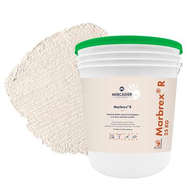 Enduit Chaux Naturelle Les 3 Matons - MarbrexR Teinté Pigment (Int/Ext) - Estello - 25 Kg