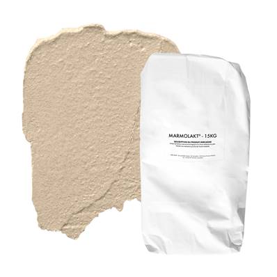 Enduit Chaux Naturelle Les 3 Matons-Marmolakt Teinté Pigments (Int/Ext) -Gàrri -15 Kg