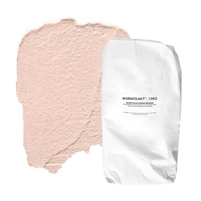 Enduit Chaux Naturelle Les 3 Matons-Marmolakt Teinté Pigments (Int/Ext) -Pitchoune -15 Kg