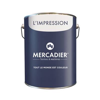 Peinture Mercadier - L'Impression Grise-Base P-5 litres