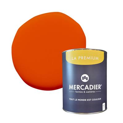 PEINTURE MERCADIER - "LA PREMIUM" - Tangerine