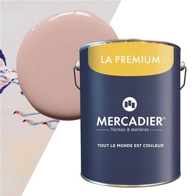 Peinture Mercadier - La Premium - Maison Levy - Rose - 5 Litres