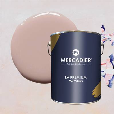 Peinture Mercadier - La Premium - Maison Levy - Rose - 5 Litres