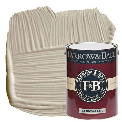 Farrow & Ball - Estate Eggshell - Peinture Satinée - 283 Drop Cloth - 5 Litres
