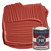 Farrow & Ball - Exterior Eggshell - Peinture Extérieur - 42 Picture Gallery Red - 750 ml