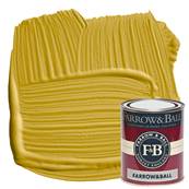 Farrow & Ball - Estate Eggshell - Peinture Satinée - 51 Sudbury Yellow - 750 ml
