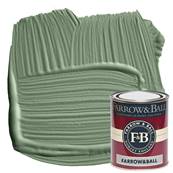 Farrow & Ball - Exterior Eggshell - Peinture Extérieur - 79 Card Room Green - 750 ml
