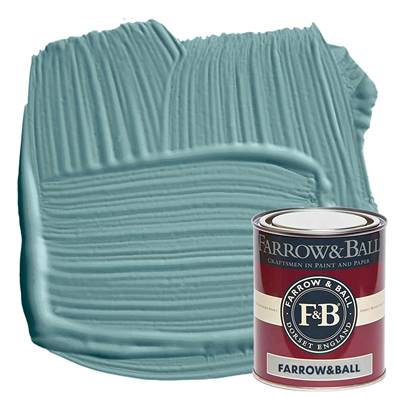 Farrow & Ball - Estate Eggshell - Peinture Satinée - 86 Stone Blue - 750 ml