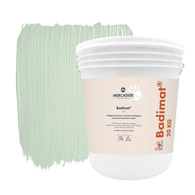 Badigeon Chaux Naturelle Les 3 Matons - Badimat Teinté Pigments (Int/Ext) - Parpaioun - 20 Kg