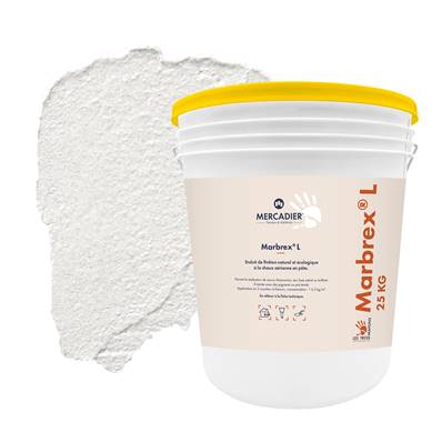 Enduit Chaux Naturelle Les 3 Matons - MarbrexL Teinté Pigment (Int/Ext) - Roucas - 25 Kg