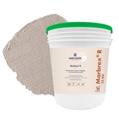 Enduit Chaux Naturelle Les 3 Matons - MarbrexR+Pigment (Int/Ext) hors ITE - Calabrun - 25 Kg