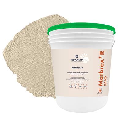 Enduit Chaux Naturelle Les 3 Matons - MarbrexR Teinté Pigment (Int/Ext) - Stoquefiche - 25 Kg