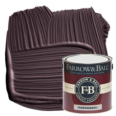 Farrow & Ball - Exterior Eggshell - Peinture Extérieur - 36 Mahogany - 2,5 Litres