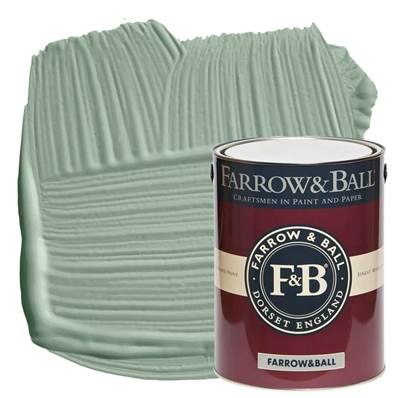 Farrow & Ball - Modern Emulsion - Peinture Lavable - 84 Green Blue - 5 Litres