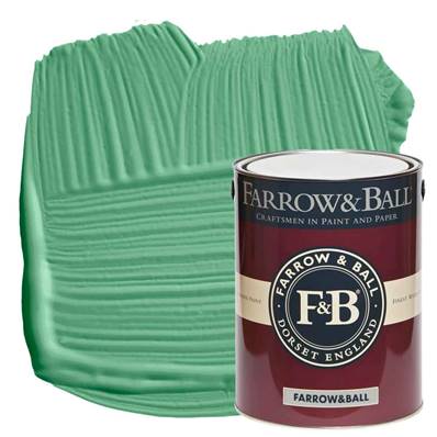 Farrow & Ball - Estate Eggshell - Peinture Satinée - 214 Arsenic - 5 Litres