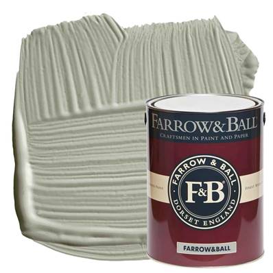 Farrow & Ball - Modern Emulsion - Peinture Lavable - 265 Manor House Gray - 5 Litres